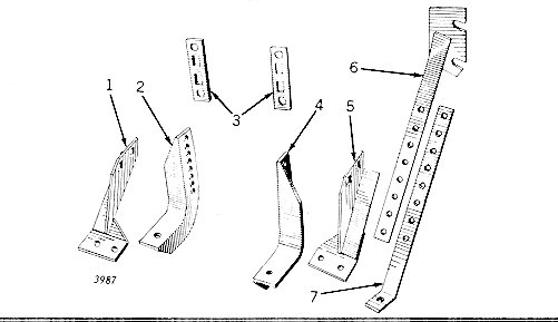 Old Drawbar parts