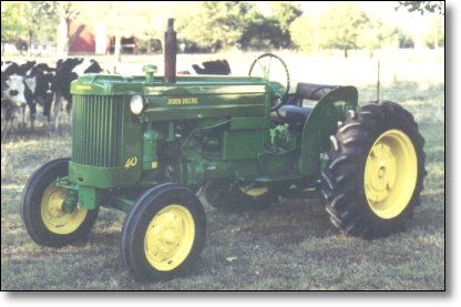 The John Deere 40U, Photo by Bruce Meyer