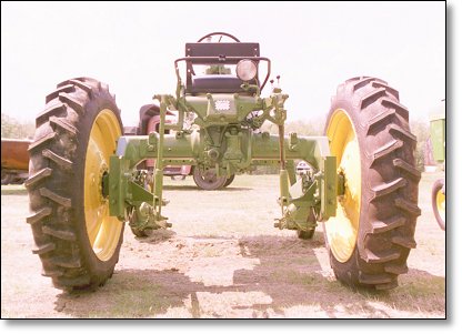 The John Deere 420 Hi-Crop, Photo by Gene