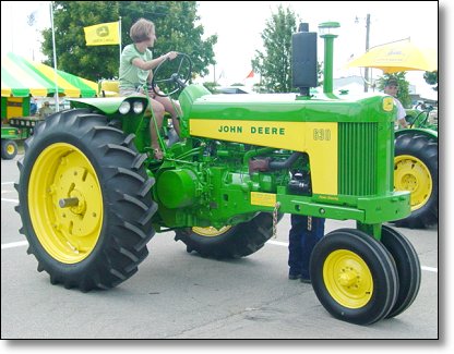 The John Deere 630, photo by Bruce Meyer