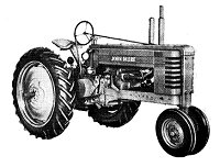 The John Deere early styled Model B