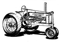 The John Deere unstyled Model B