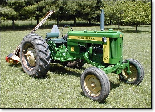 The John Deere 420