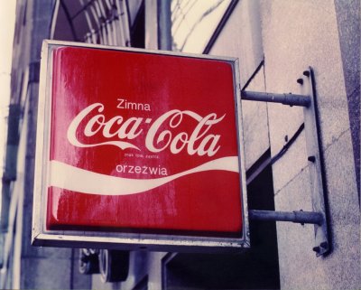 Coke sign